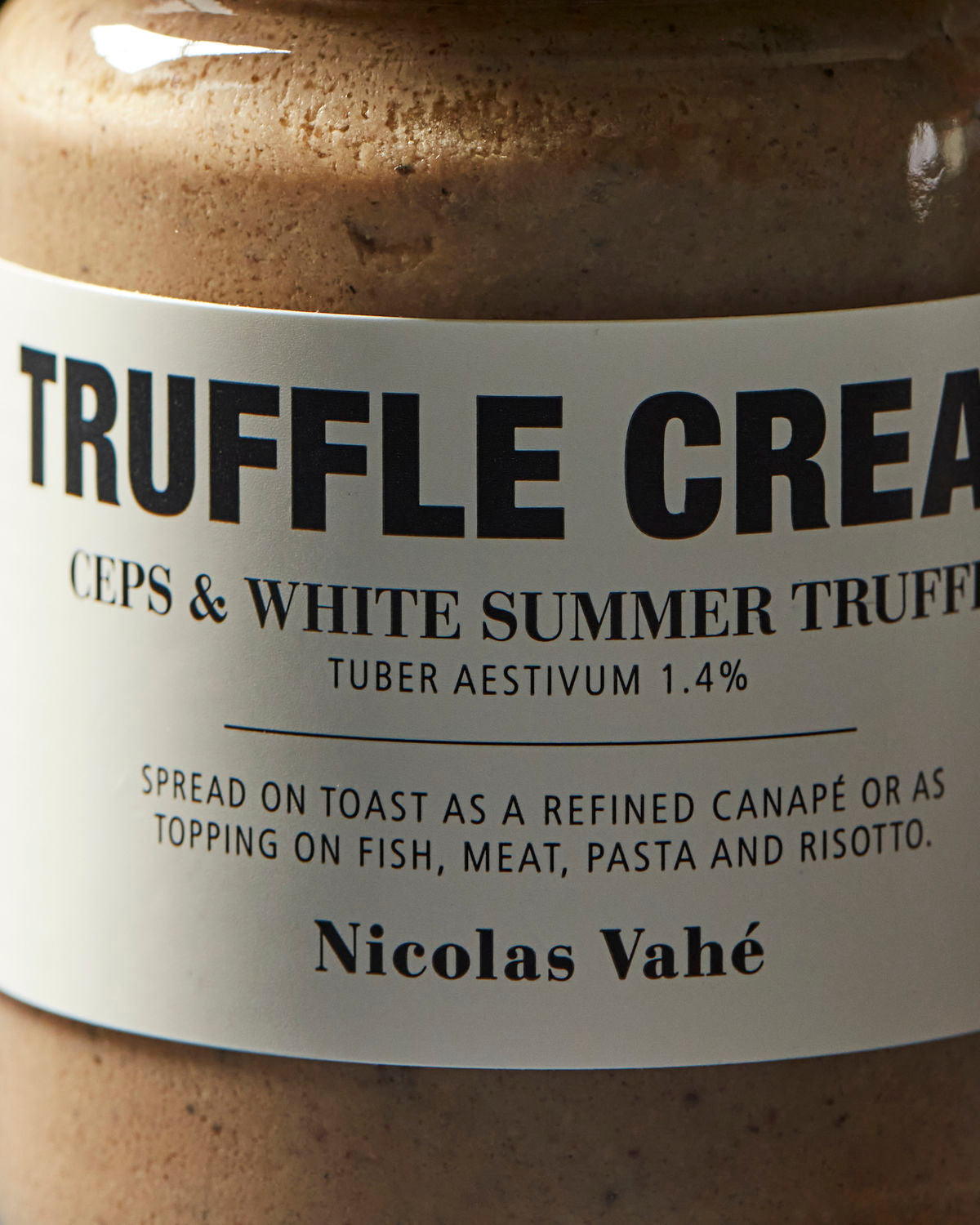 Crème truffée, cèpes et truffe blanche d'été