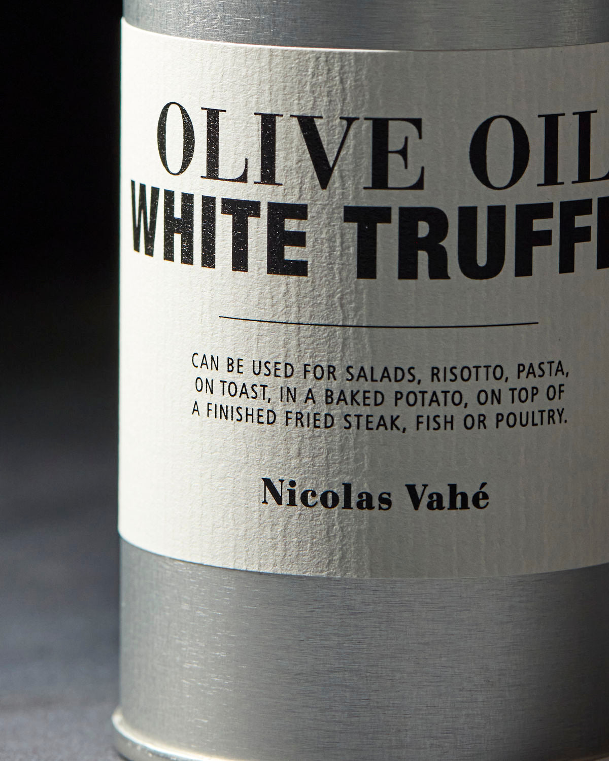 Huile d'olive vierge à la truffe blanche