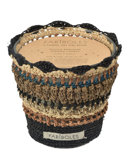 Bougie Raffia Pull