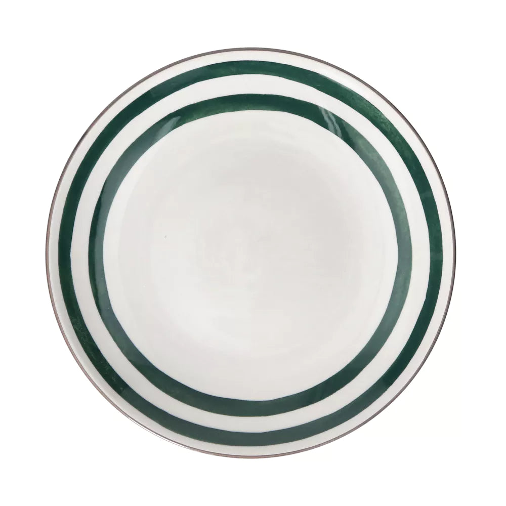 Assiette plate Mykonos - Vert