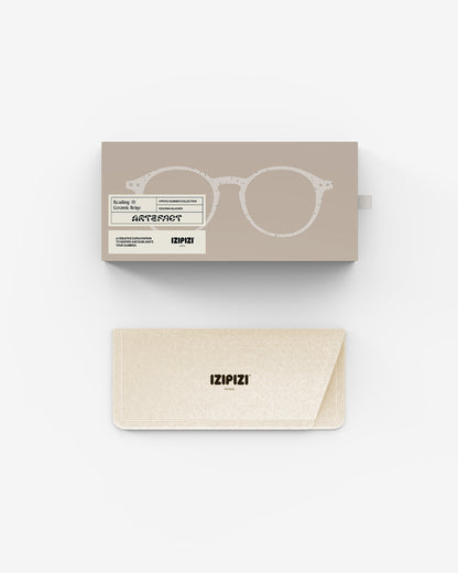 Lunettes de lecture #D - Ceramic beige