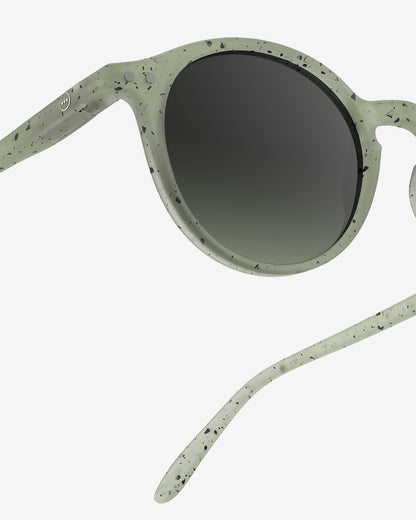 Lunettes de soleil #D - Dyed green