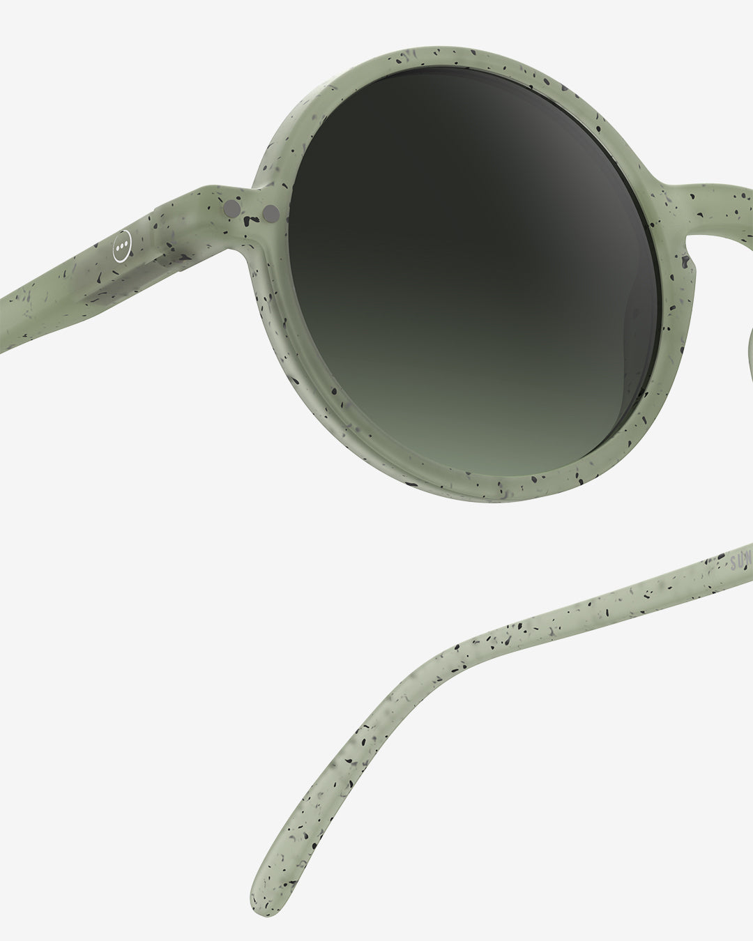 Lunettes de soleil #G - Dyed green