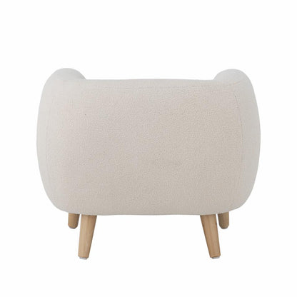 Cade Chaise, Blanc, Polyester