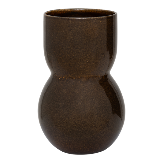 Vase Noan - Brun foncé