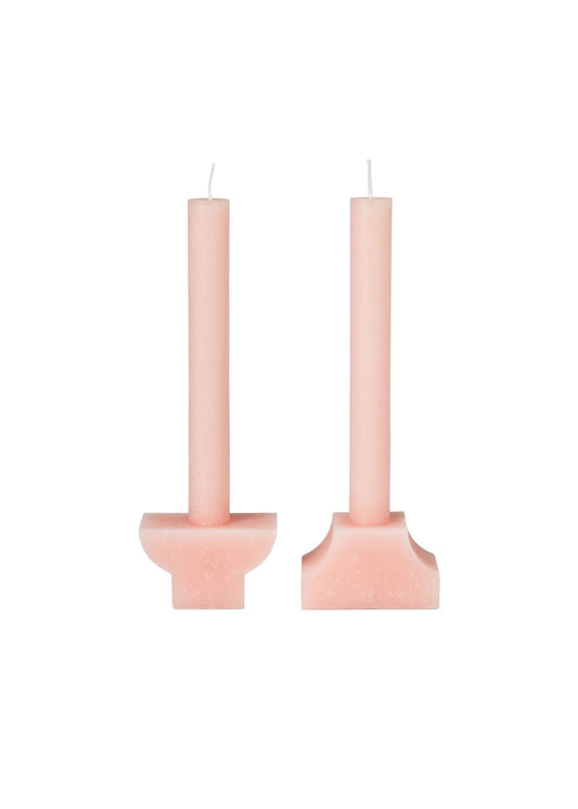 Duo de bougies pilas - Abricot